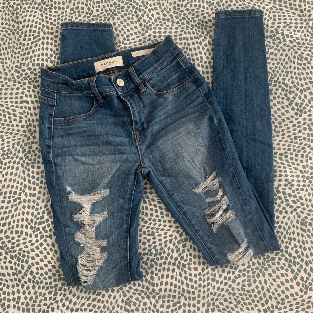PacSun ripped jeggings